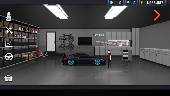 Скриншот Pixel Car Racer