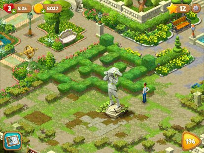 Скриншот Gardenscapes - New Acres