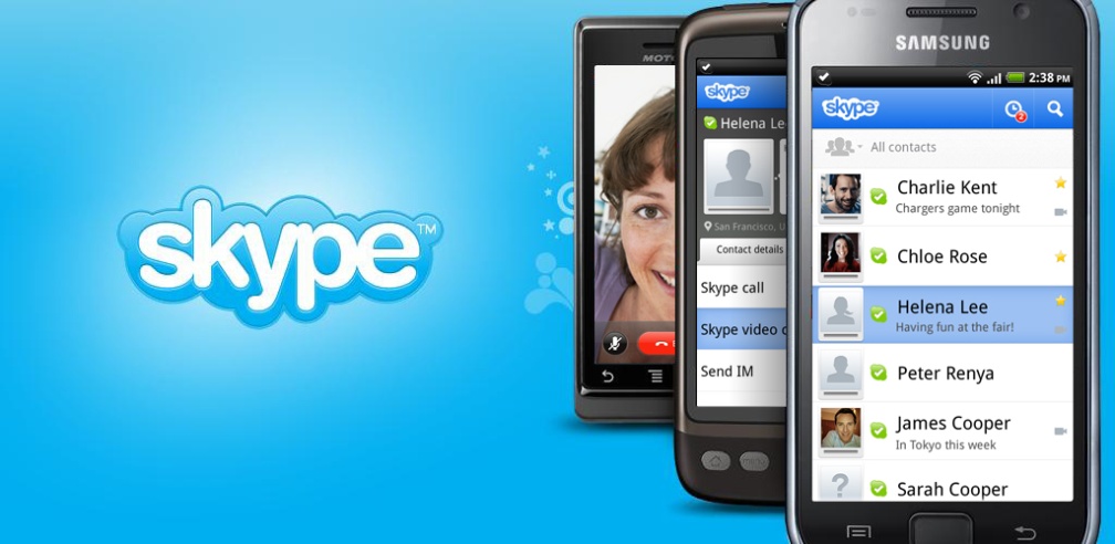 Skype 5.0 для Android научили искать друзей