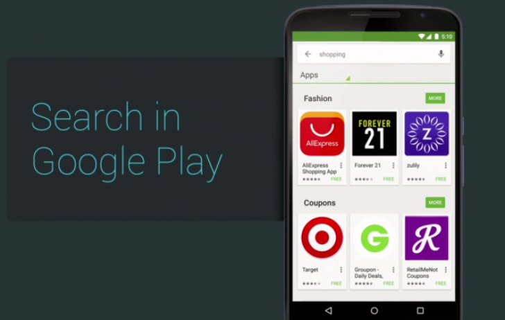 Android-приложения научили устанавливать из поиска